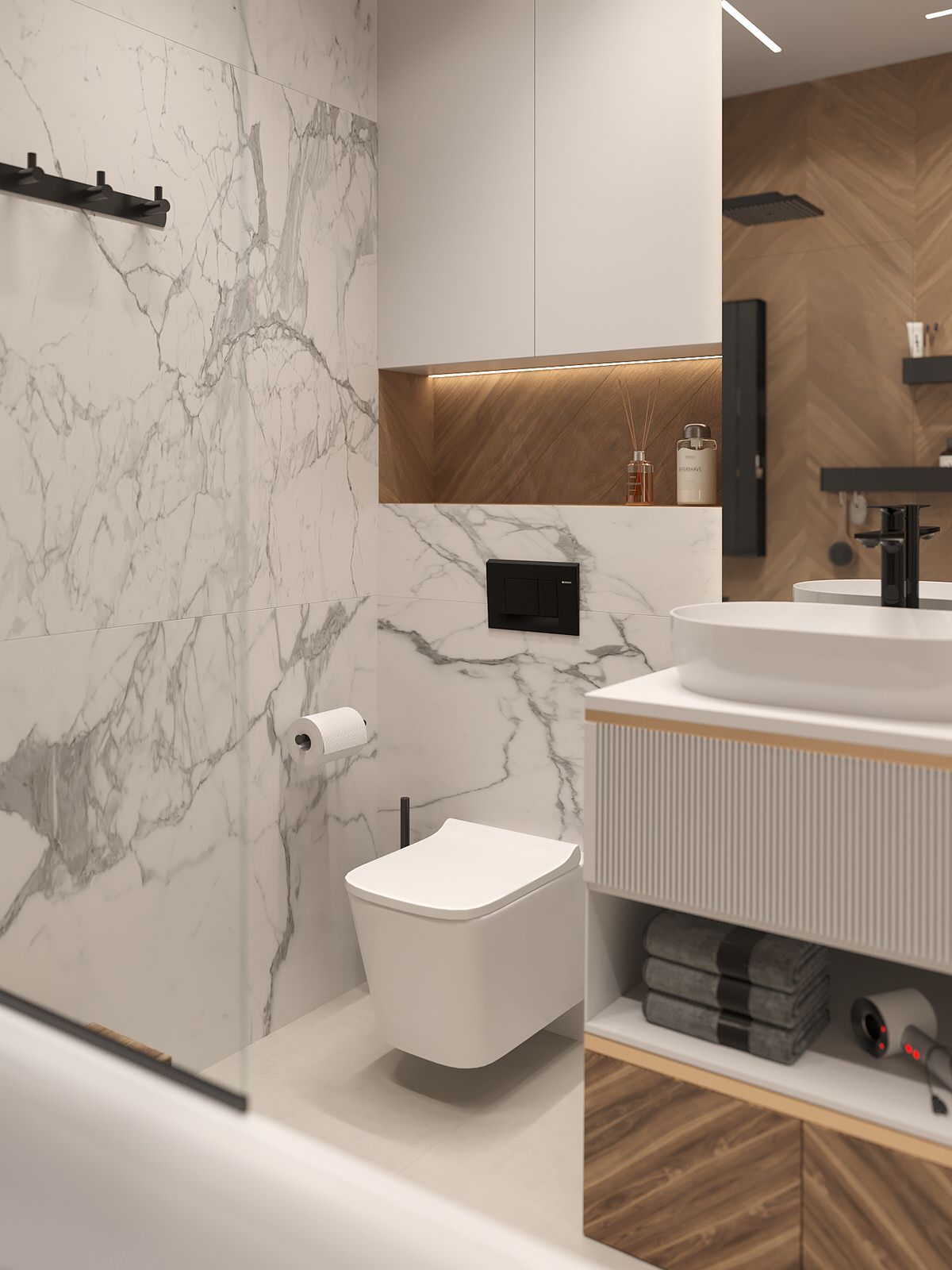 Санузел в современном стиле