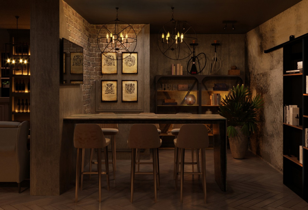 Кальяная КМ в стиле Гранж