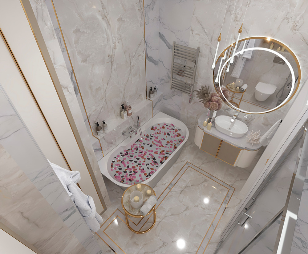 ДИЗАЙН ИНТЕРЬЕРА КВАРТИРЫ В ЖК ФИЛИ СИТИ, 68 КВ.М