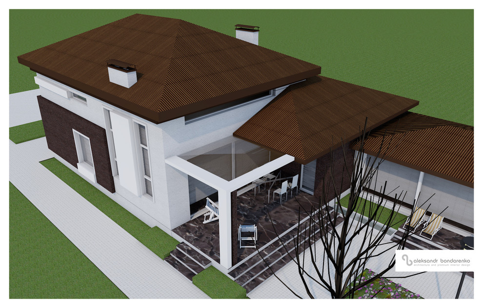 Архитектурный проект коттеджа в г.Краснодаре