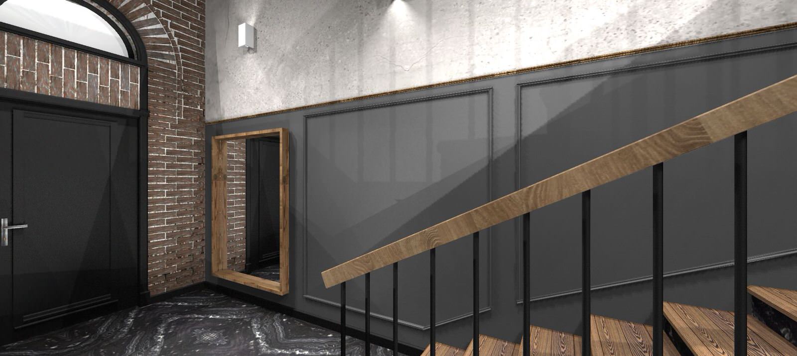 Дом в смешанном стиле