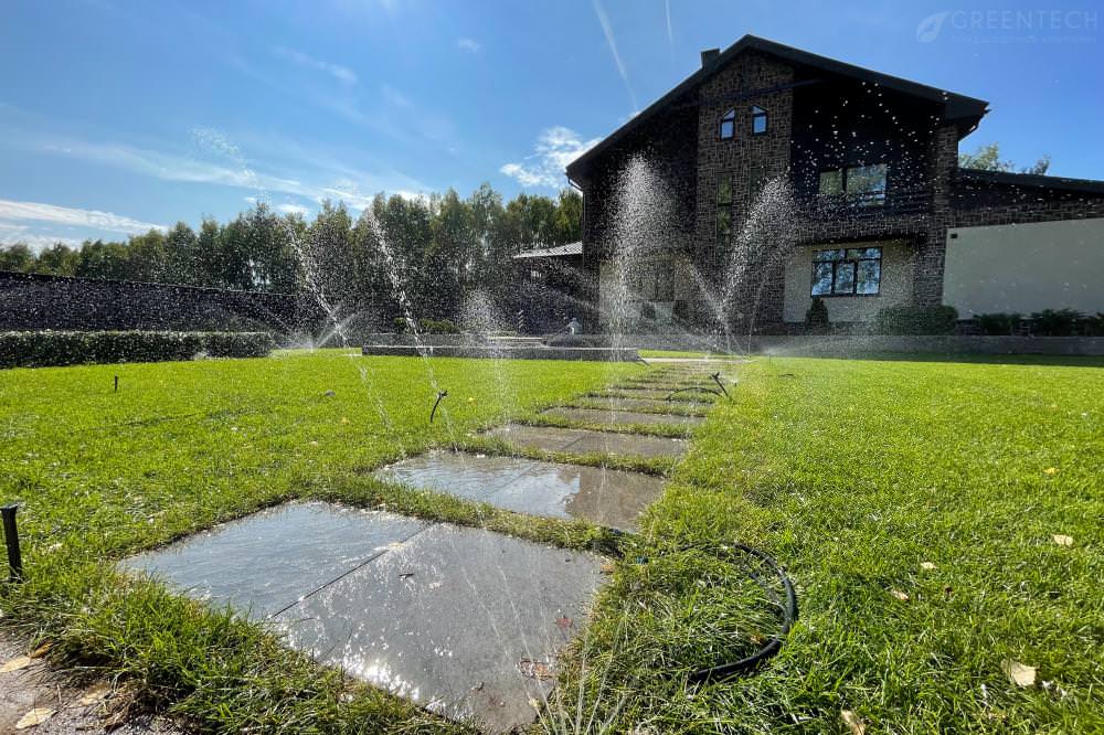 Обложка проекта: Сад, построенный в к.п. Серебряные Ключи 2