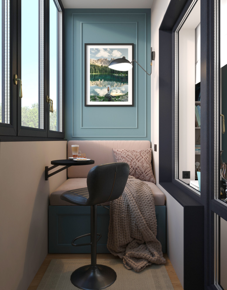 Спальня с лоджией на Травяной, Выборг