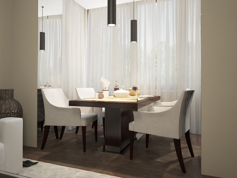 Квартира в современном стиле с элементами арт-деко