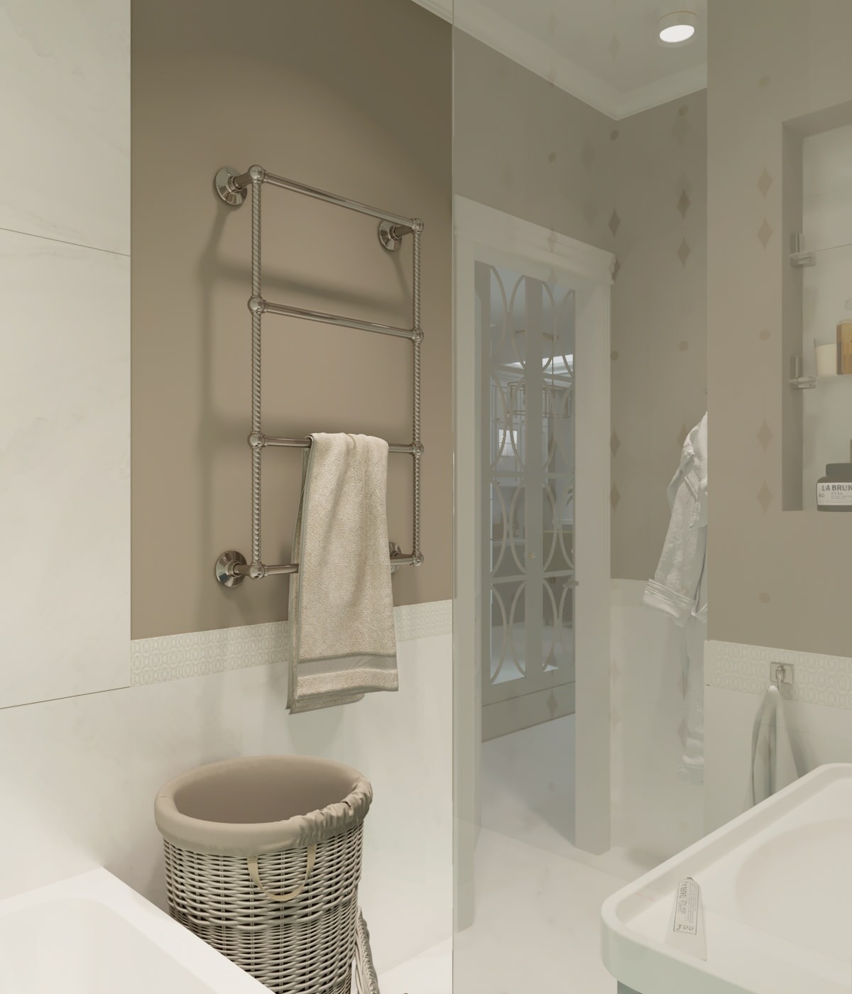 Санузел. В стиле Неоклассика