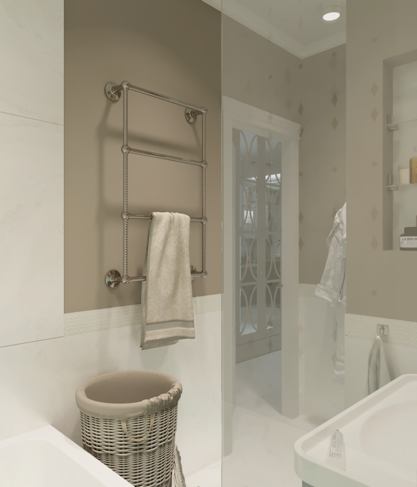 Санузел. В стиле Неоклассика