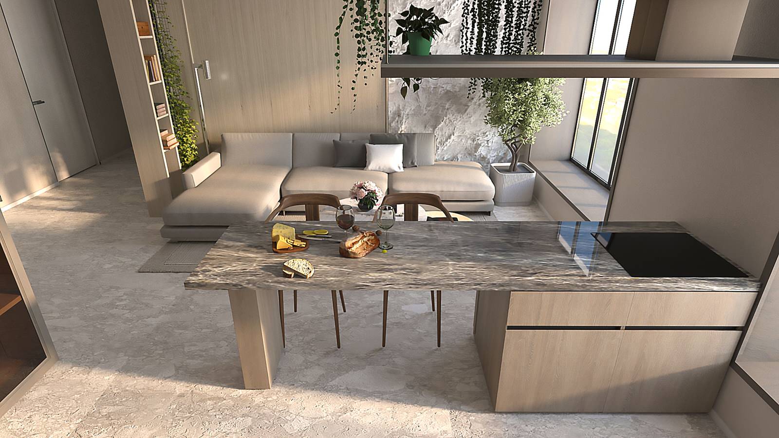 гостиная 26 кв.м