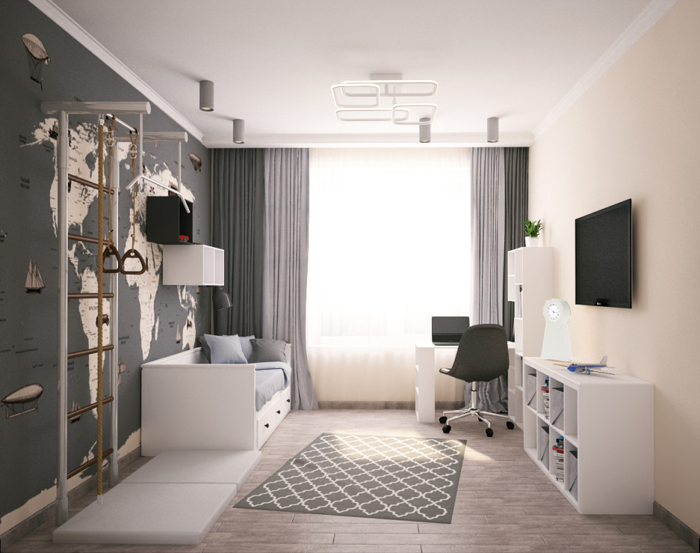 Интерьер квартиры 87 м2 в ЖК Домашний