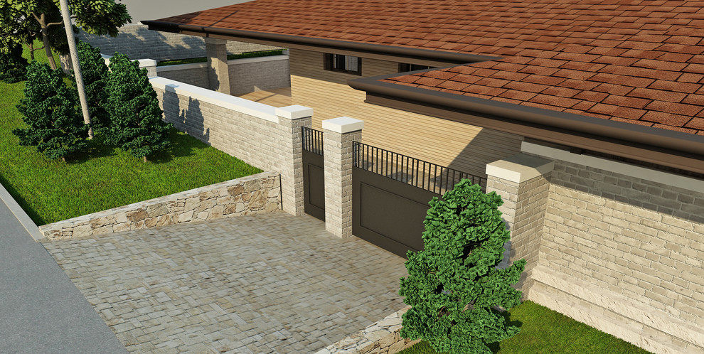 Дом в стиле Л.Райта