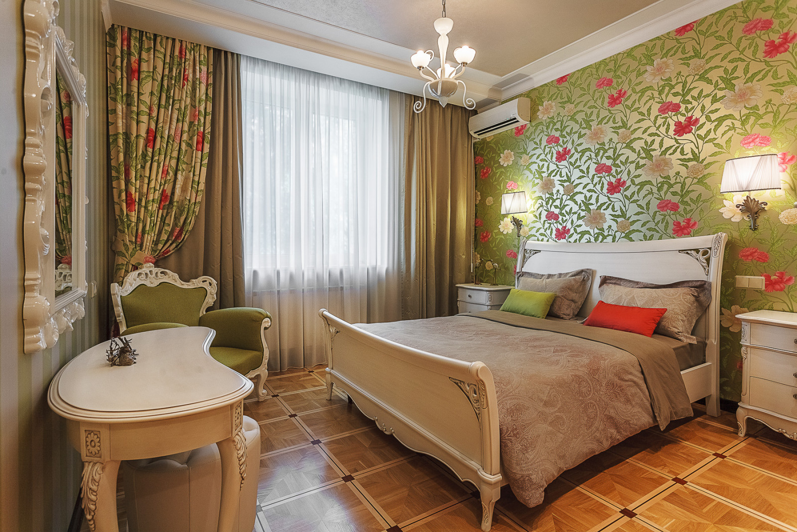 Квартира с архитектурной темой в интерьере