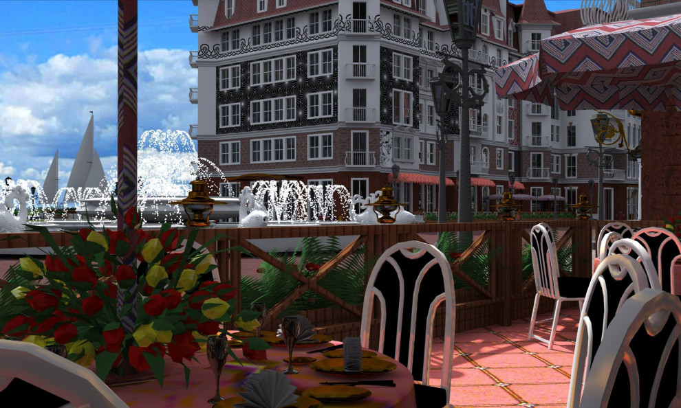 Концепция развития бухты реки Тростянка в Зеленоградске - 2 очередь