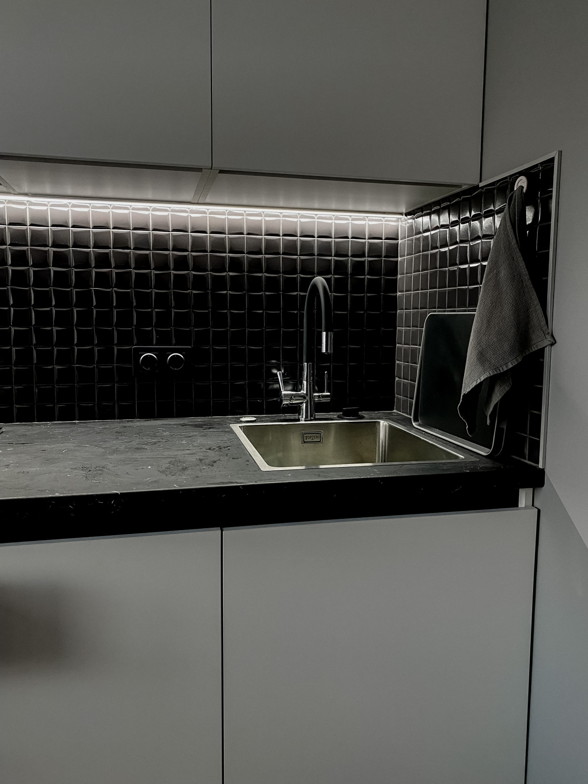 Светлая однокомнатная квартира в минималистичном исполнении