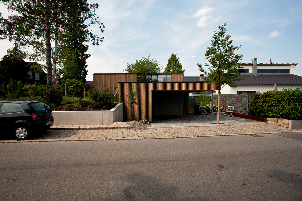 Houzz Германия: Холм, в который заглубили дом