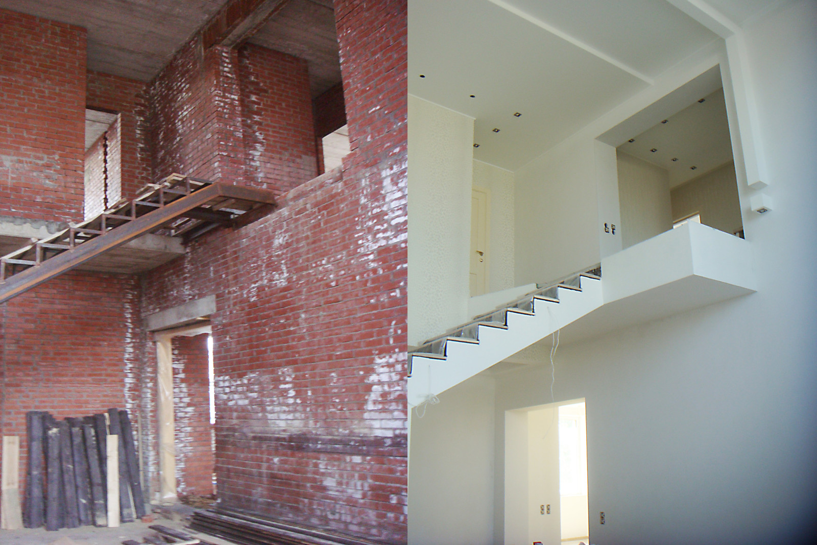 Гостиная, процесс реализации проекта