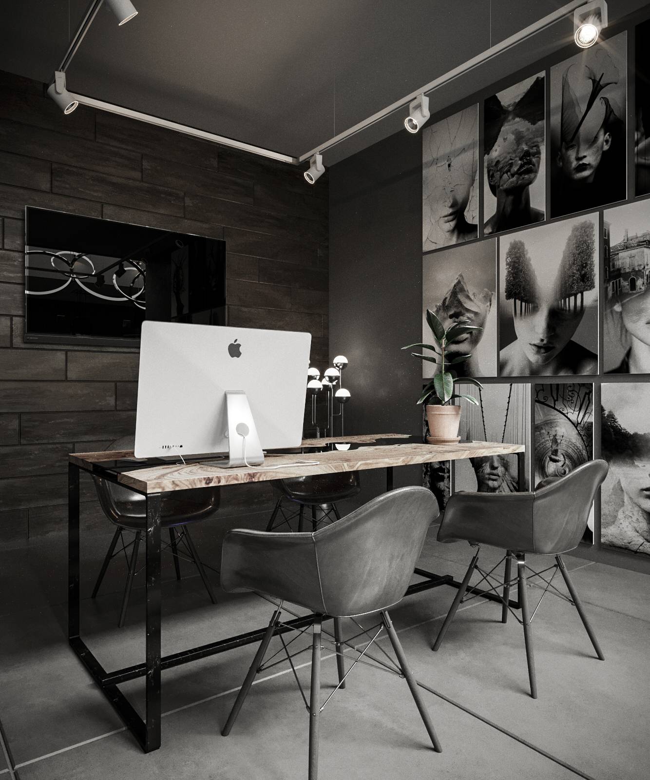 Office_001_визуализация интерьера офиса в г. Санкт-Петербург