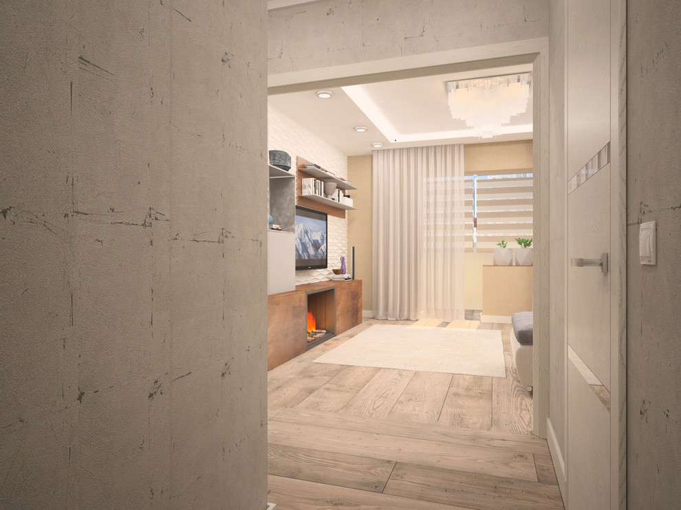 Дизайн проект 2-х комнатной квартиры 59,6 кв.м г.Москва