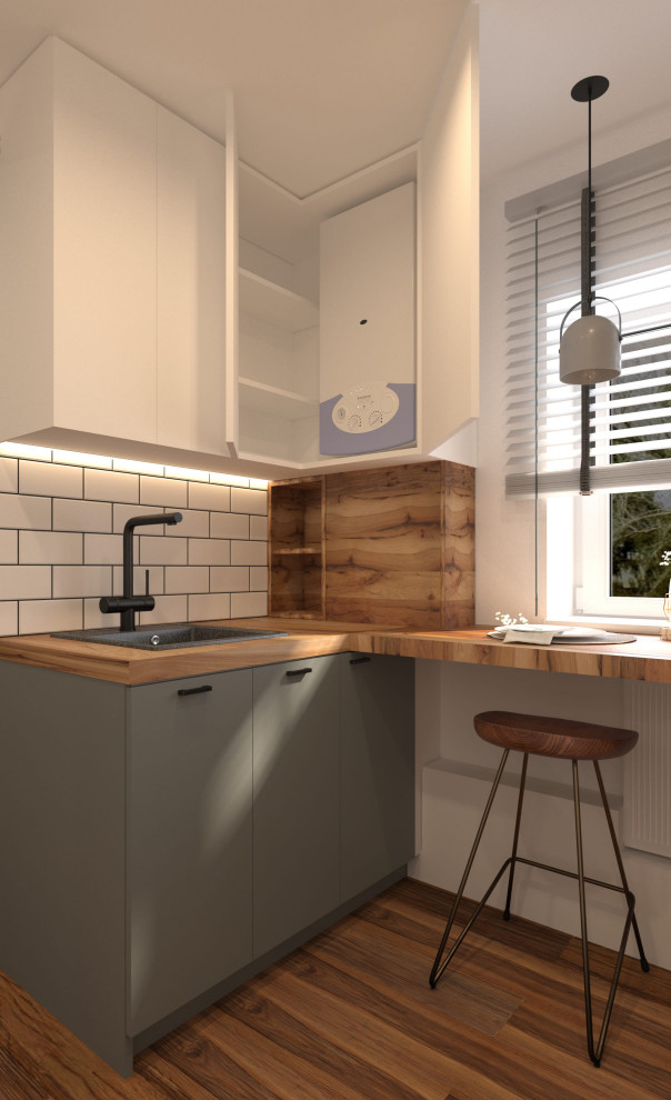 Маленькая однушка в старом фонде "ДО и ПОСЛЕ"