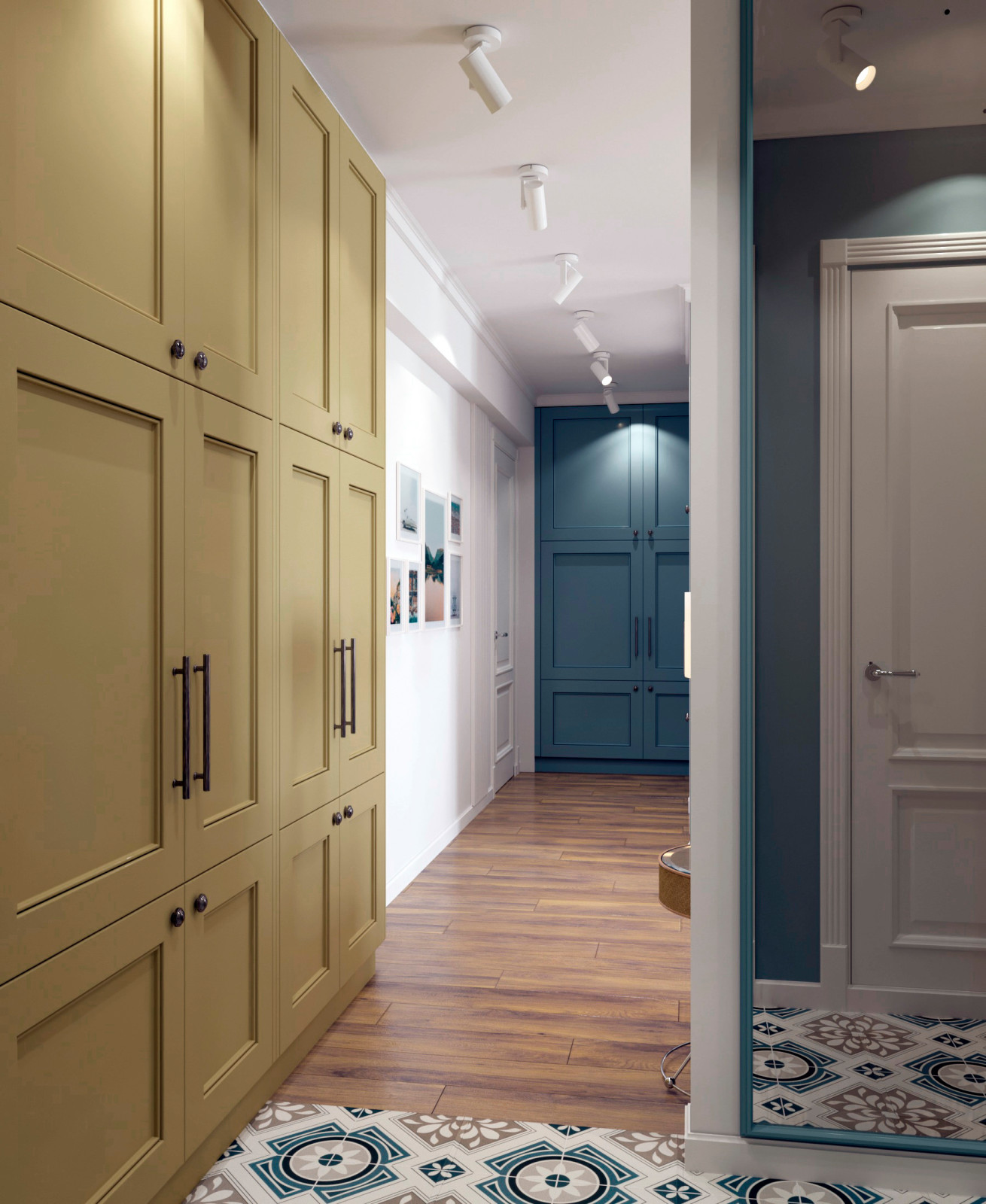 Квартира для молодой мамы и дочки 54 кв.м.