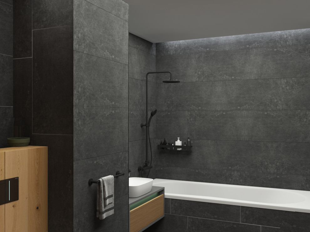 Ванна в стиле лофт