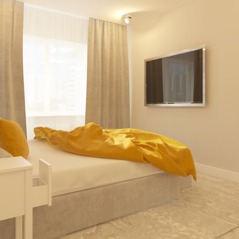 Дизайн интерьера спальни