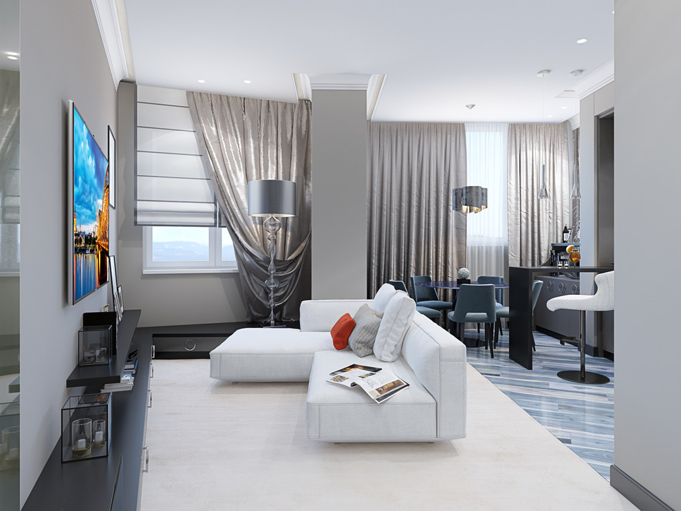 Дизайн Проект Однокомнатной Квартиры 50м2