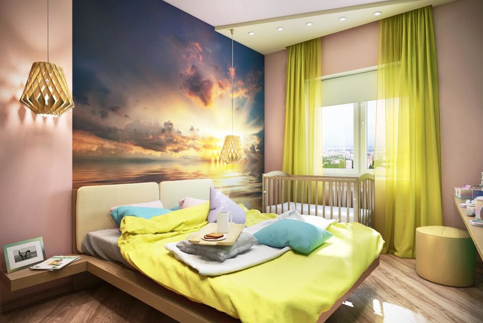 Обложка проекта: Комната пронизанная светом