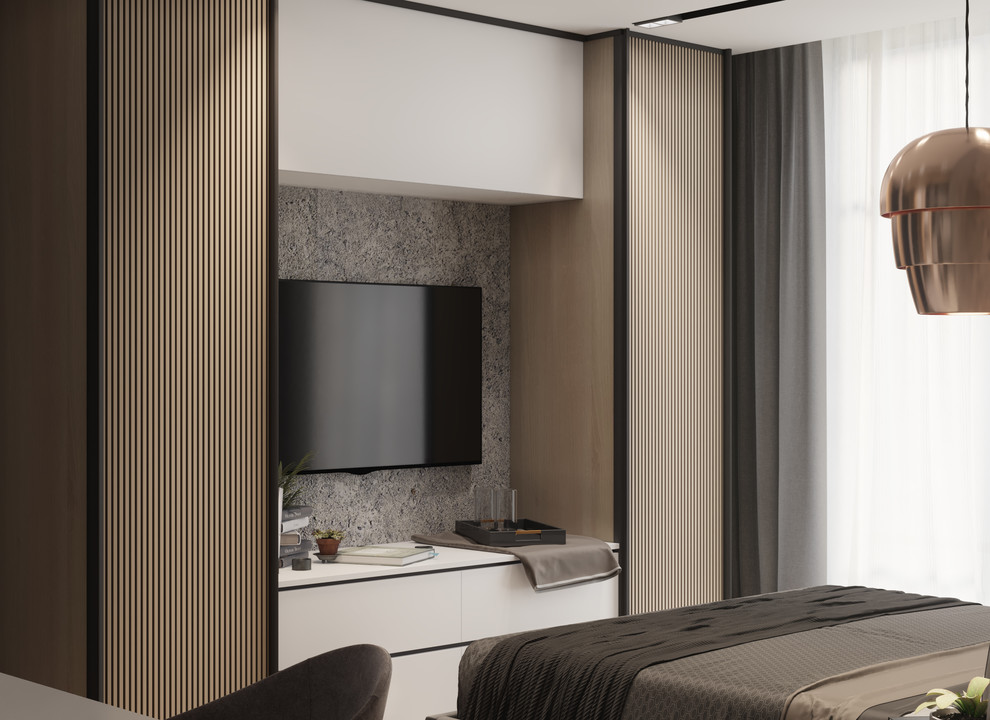 Обложка проекта: Спальня. Современный стиль