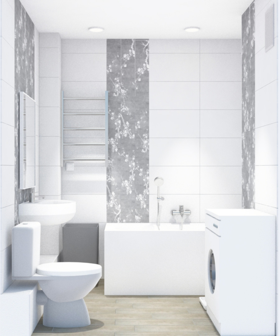 Обложка проекта: Компактная ванная комната