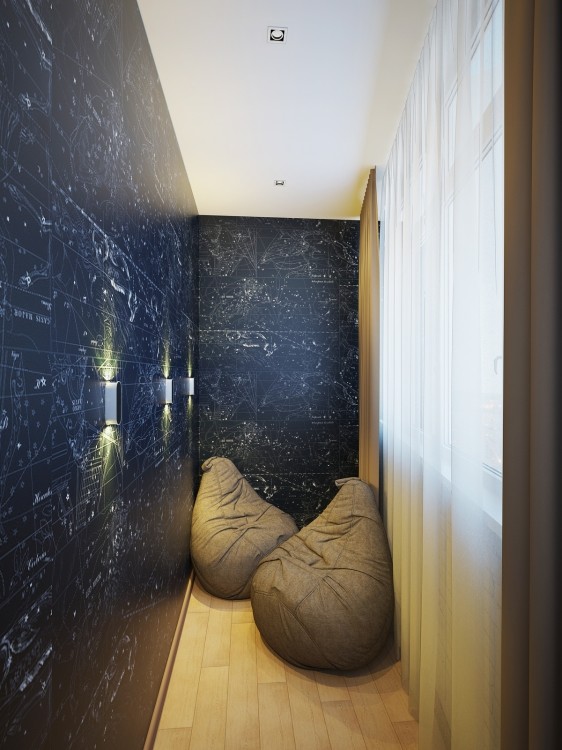 ДИЗАЙН-ПРОЕКТ ДВУХУРОВНЕВОЙ КВАРТИРЫ 203 М2