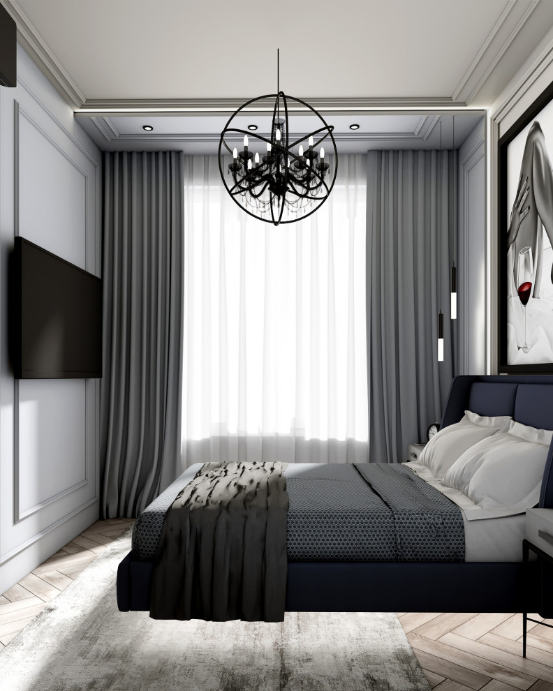 Дизайн интерьера квартиры 104 м2 в ЖК Сердце Столицы