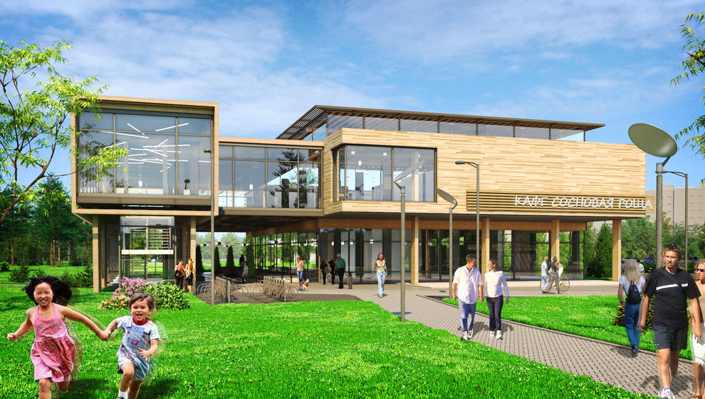 Обложка проекта: Общественные здания