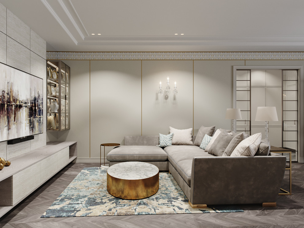 Квартира в духе неоклассики