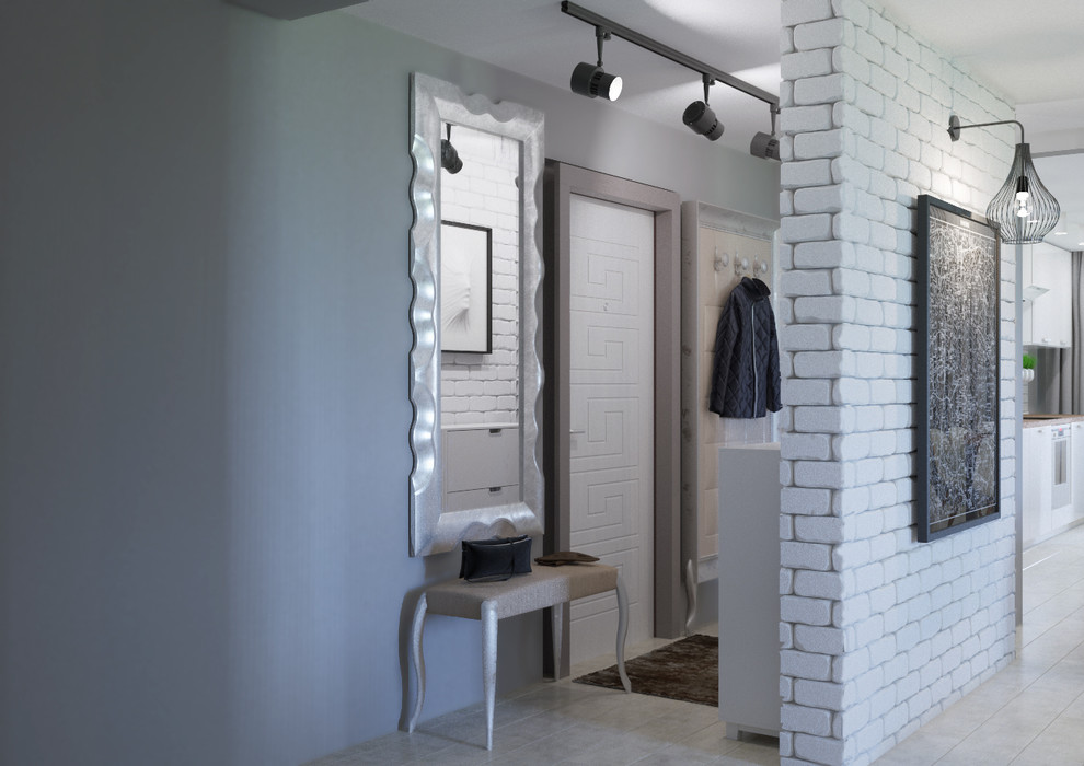 Гостиная с оттенком LOFT