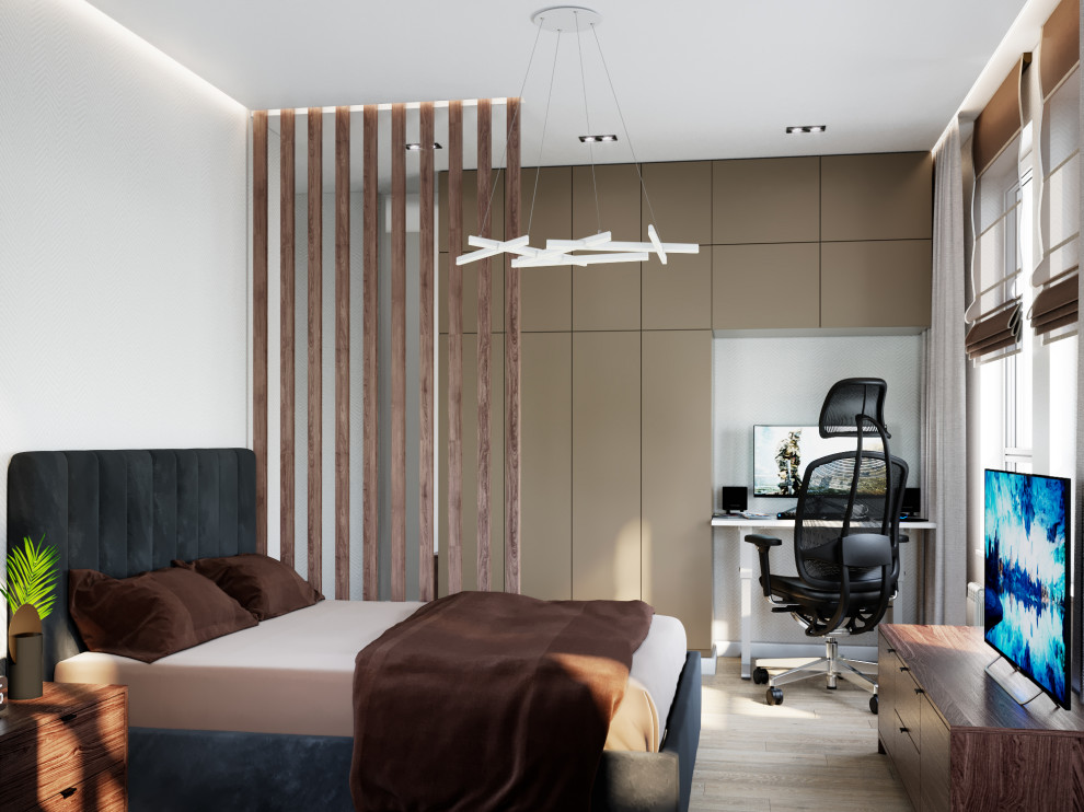 Дизайн двухкомнатной квартиры 44 м2