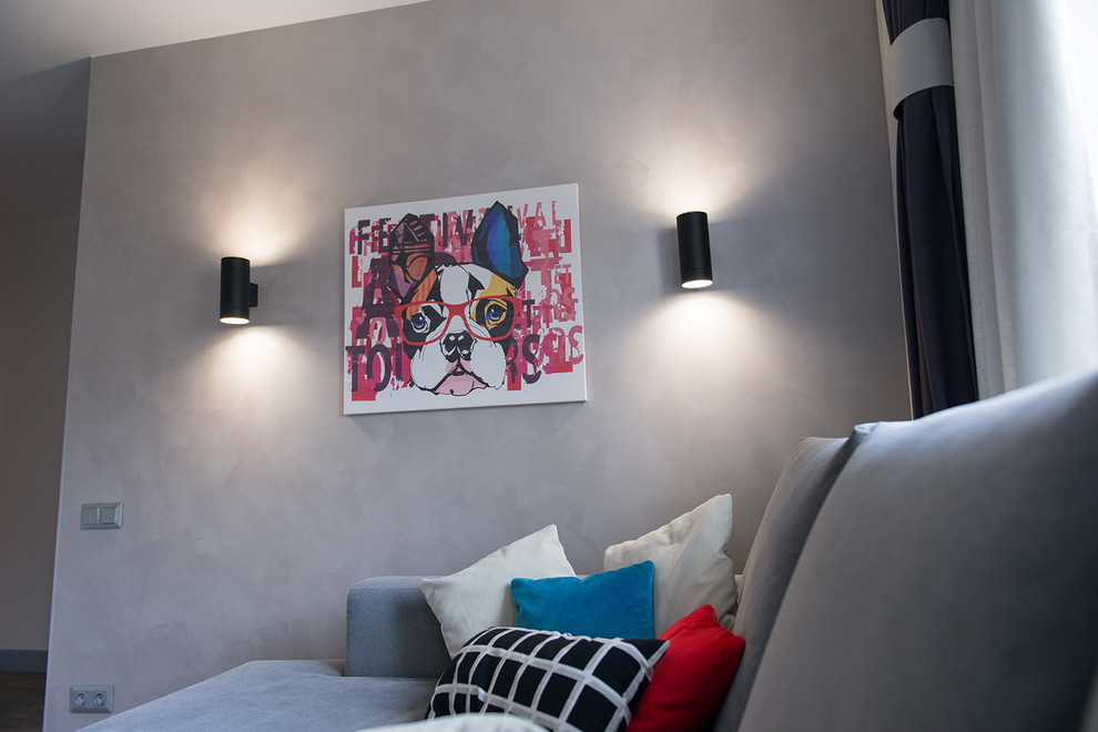 Квартира в современном стиле.