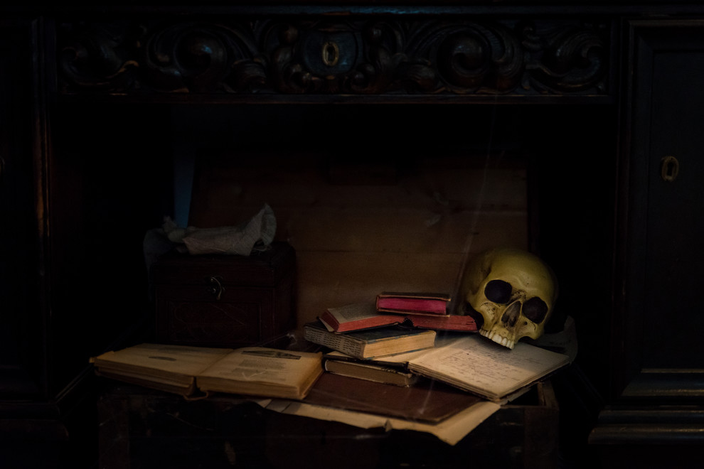 Houzz Германия: Шоу ужасов в одной готической квартире перед Хеллоуином