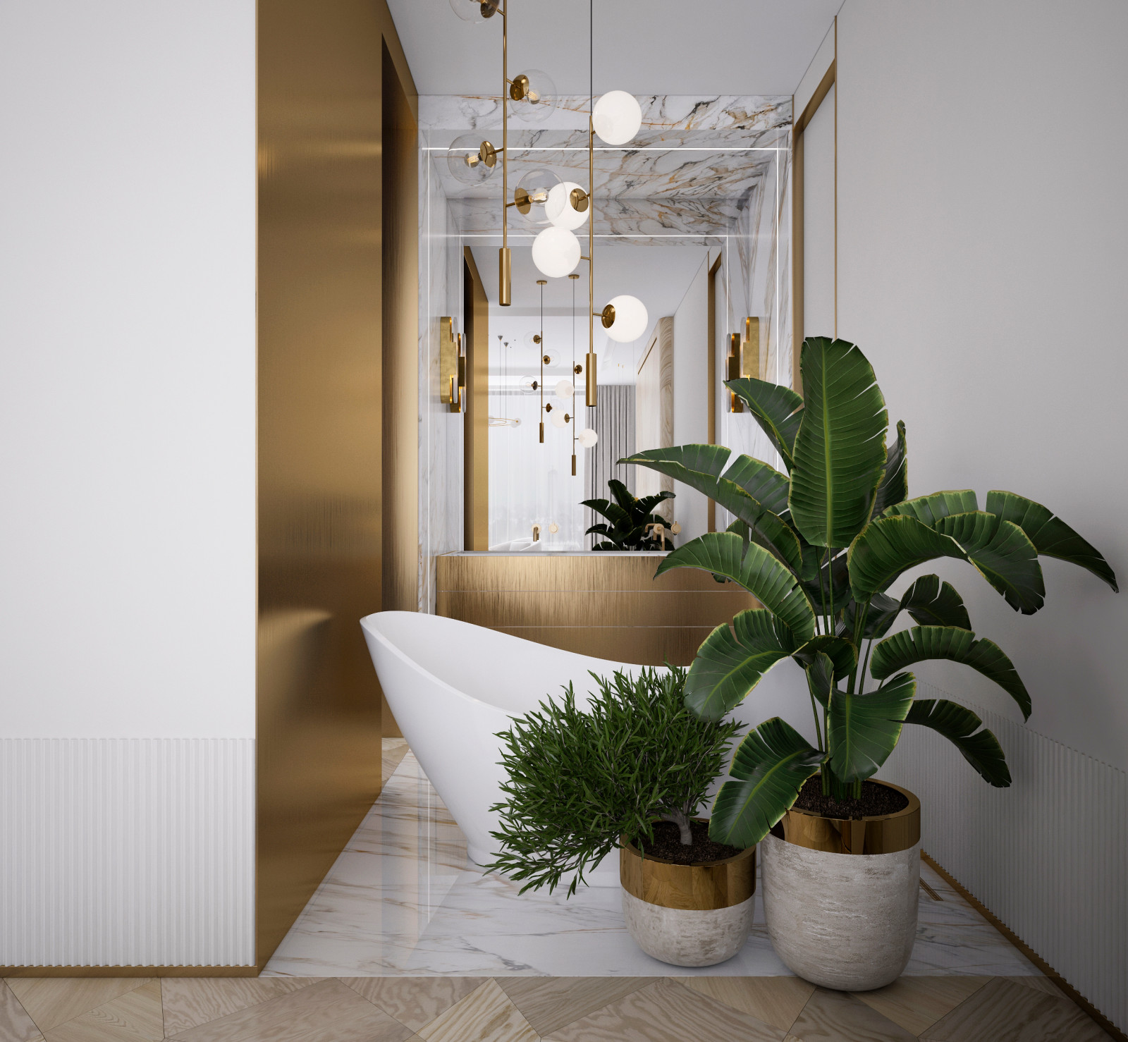 Квартира с террасой - Москва. 300 кв.м.