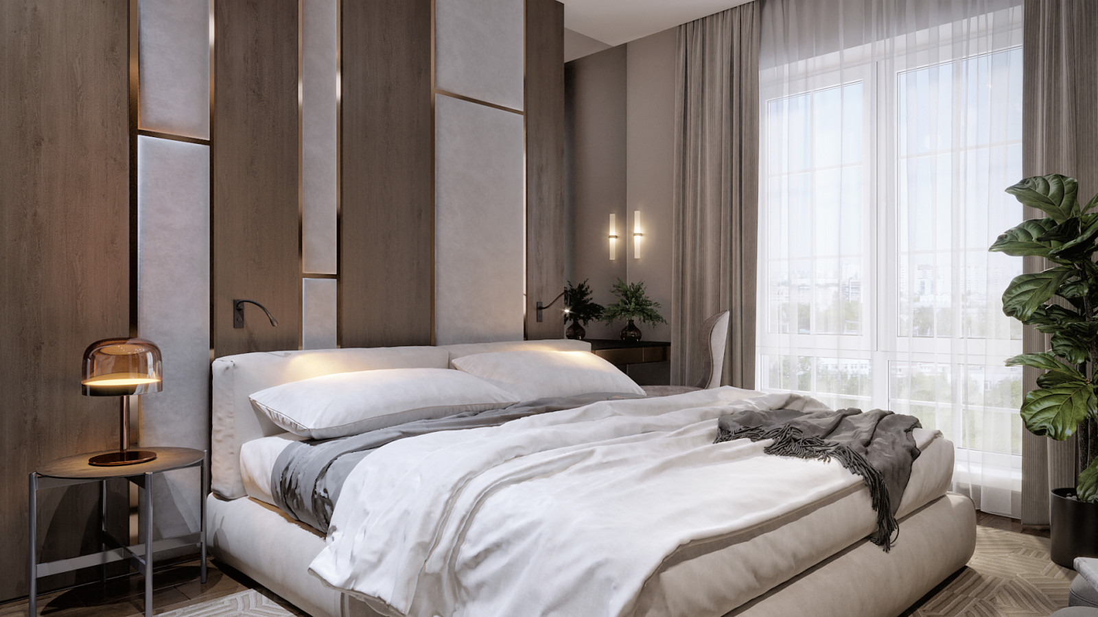 Гостевая спальня 2-й этаж