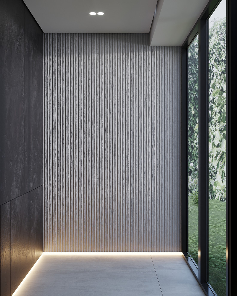 Современный одноэтажный дом площадью в 300 м.кв.