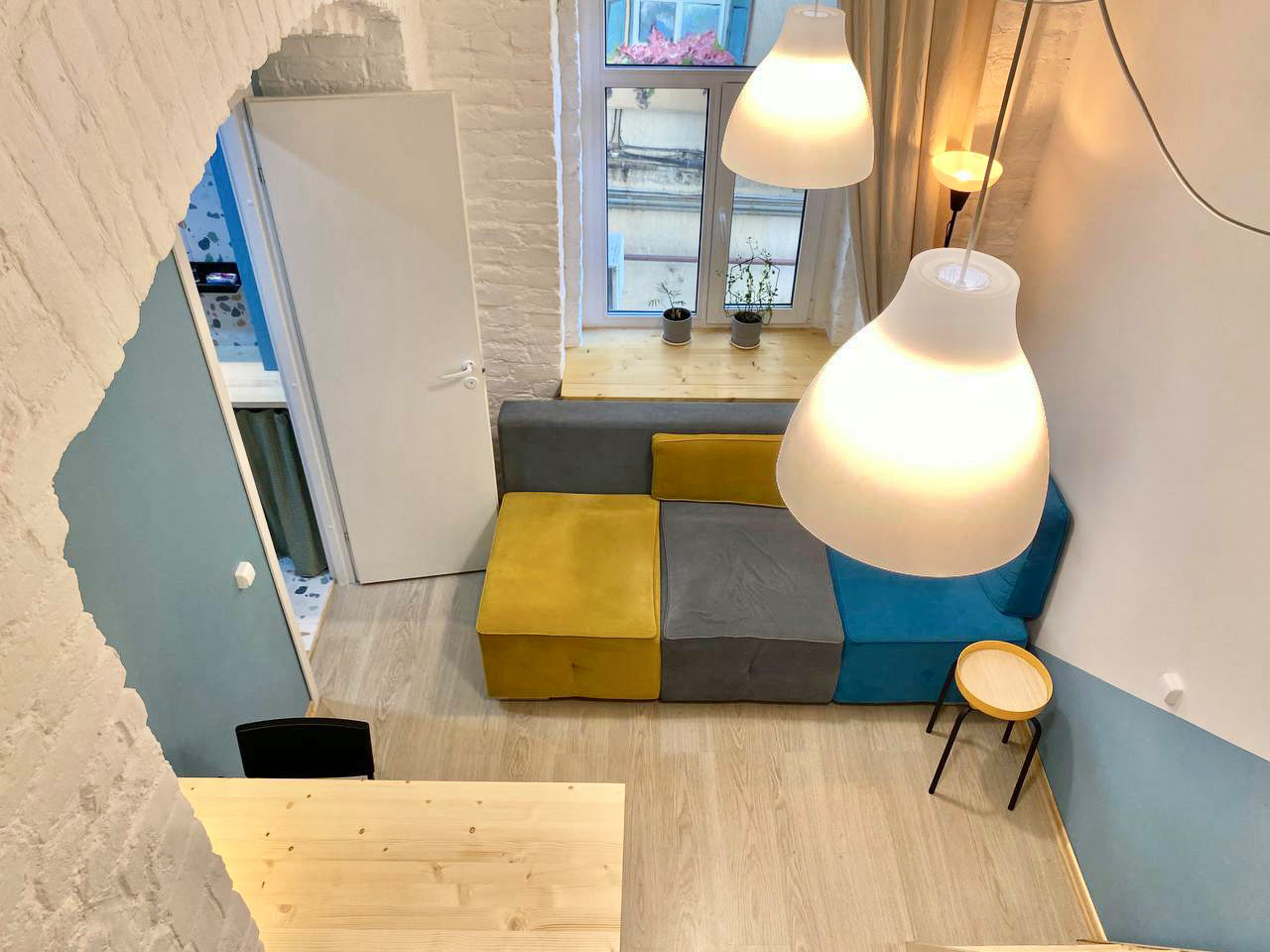 Обложка проекта: Студия 12 м2 на Васильевском Острове. Санкт-Петербург