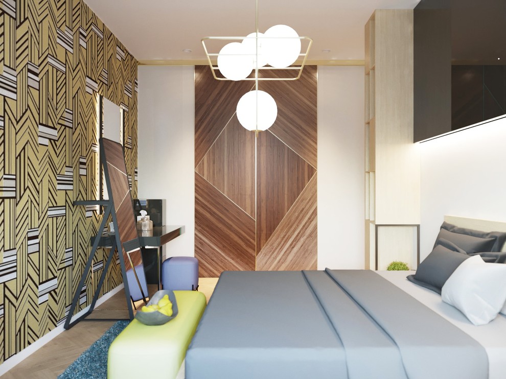 Двухкомнатная квартира на ул. Советская в стиле mid-century