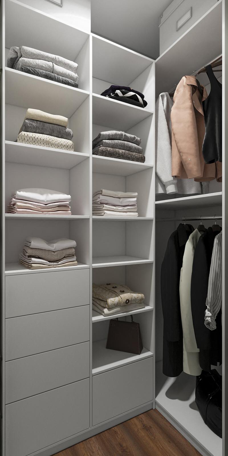 Меблировка студии 19 кв.м.