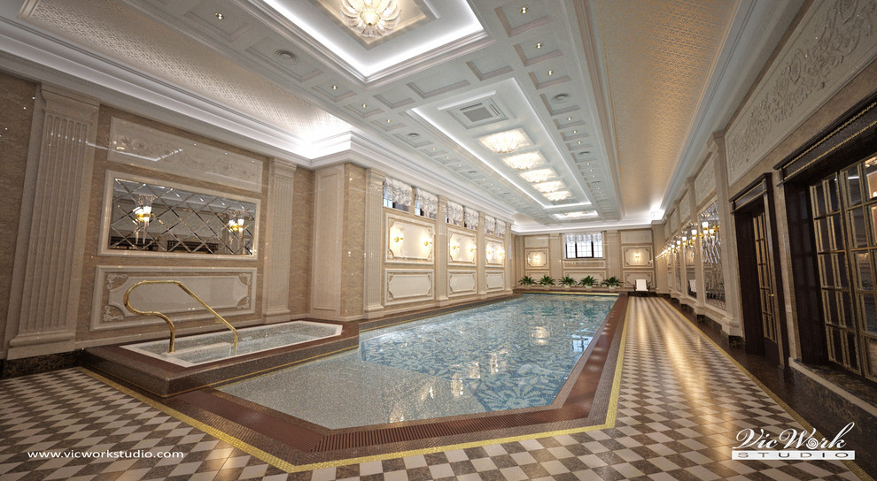 SPA zone. H Residence interiors