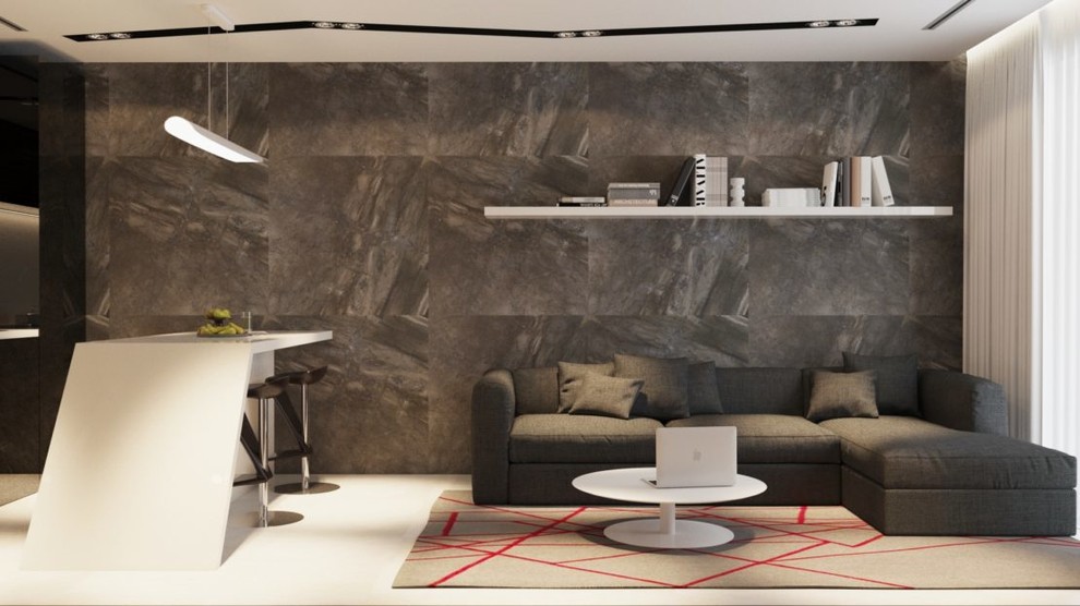 ДИЗАЙН ОДНОКОМНАТНОЙ КВАРТИРЫ ЖК ДЕКАРТ