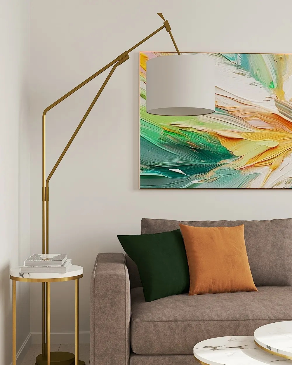 Кухня-гостиная для большой семьи