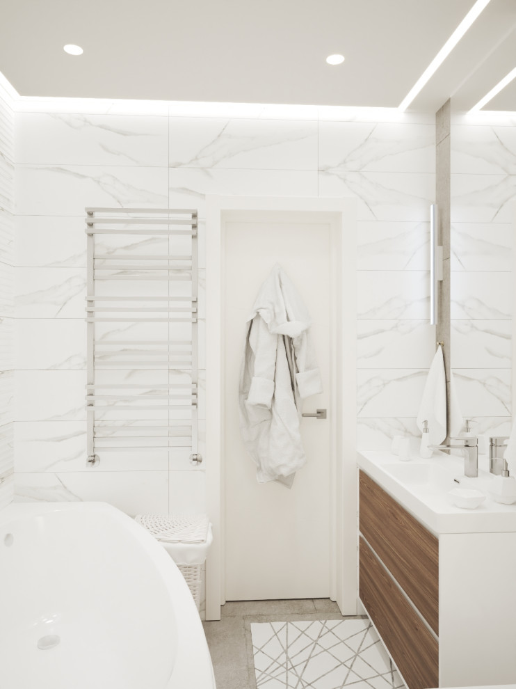 Трехкомнатная квартира №2 / Чебоксары / 2020 год