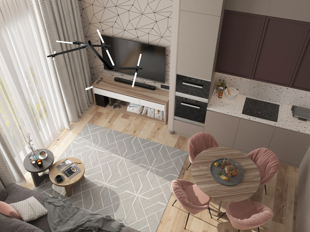 Дизайн - проект квартиры в клубном поселке "Привилегия"