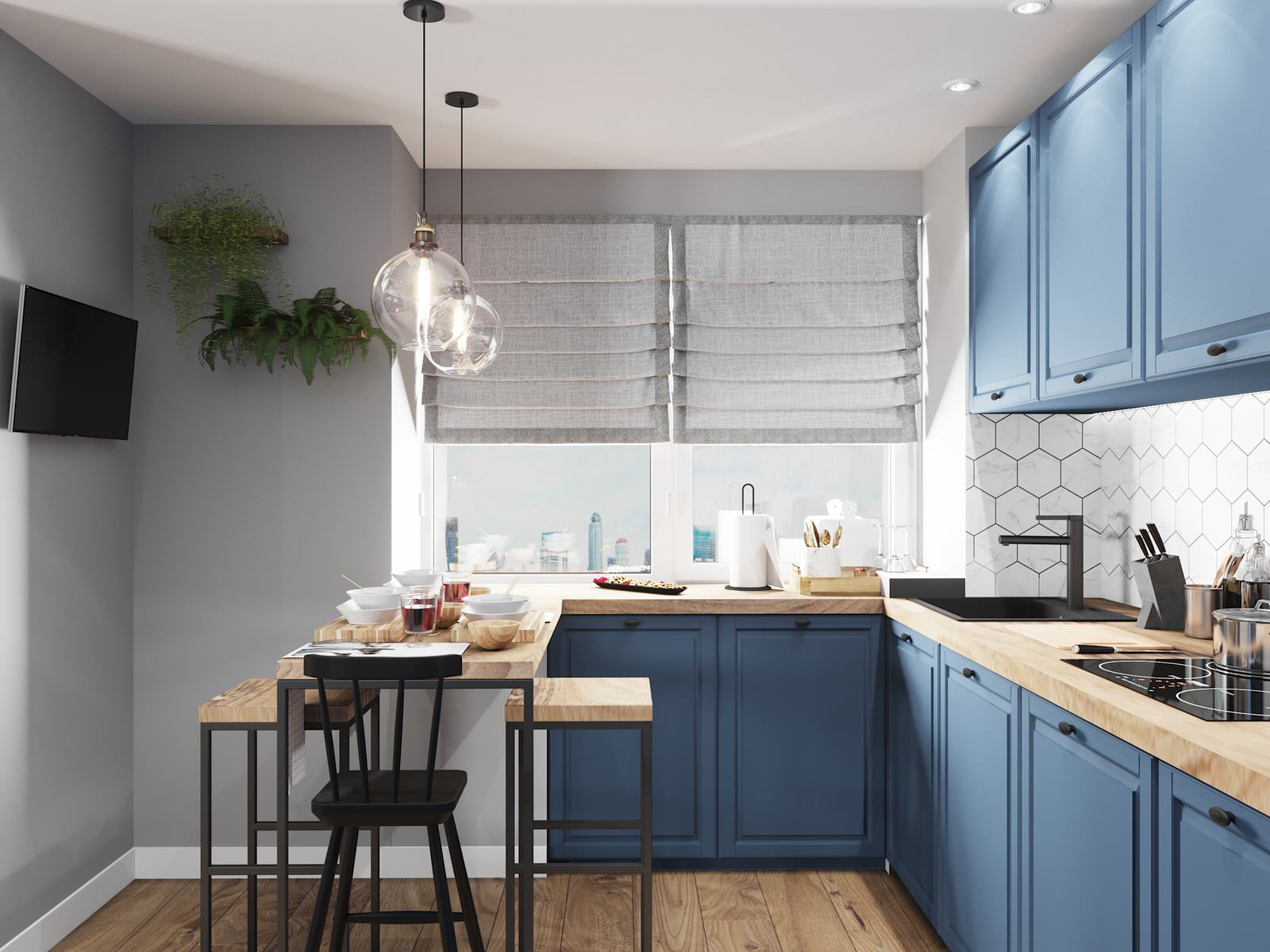 Проект СТИЛЬНЫЙ СИНИЙ