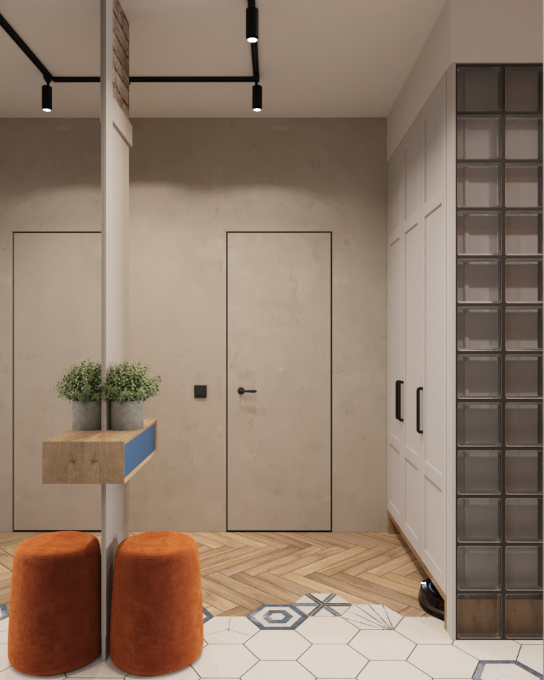 Проект квартиры для девушки 67 кв.м