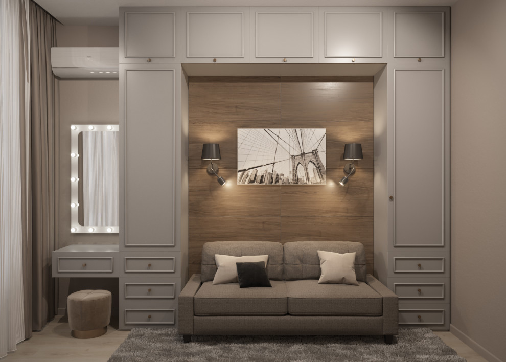 Трехкомнатный лофт 80 м² в ЖК Маркиз